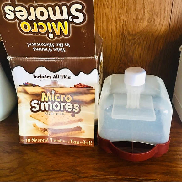 Micro smores kit set with box microwave baker camping slumber party - Picture 5 of 6